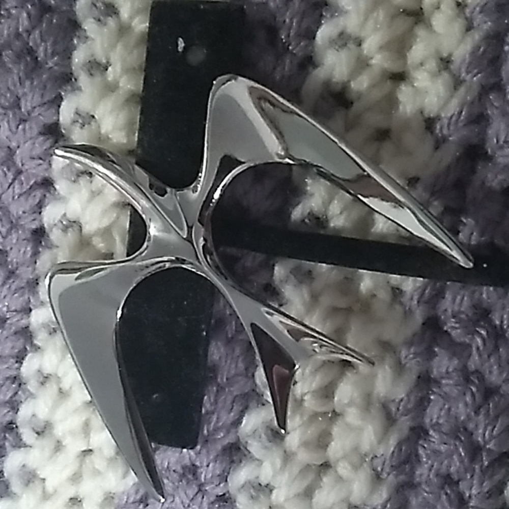 Sarah Coventry Atomic Bird Silver Toned Brooch